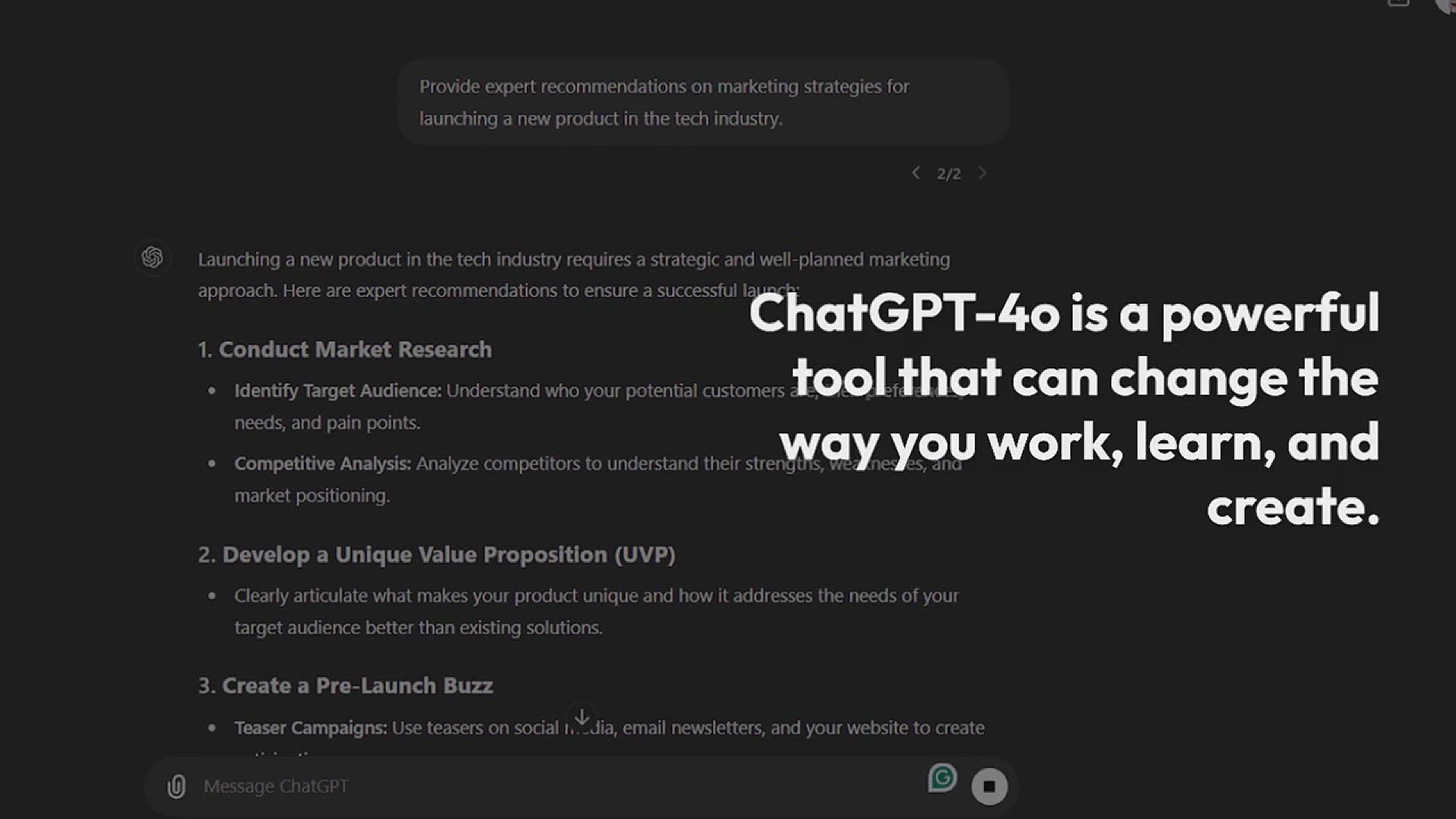 'Video thumbnail for 10 Must try ChatGPT-4o Prompts to Boost Productivity'