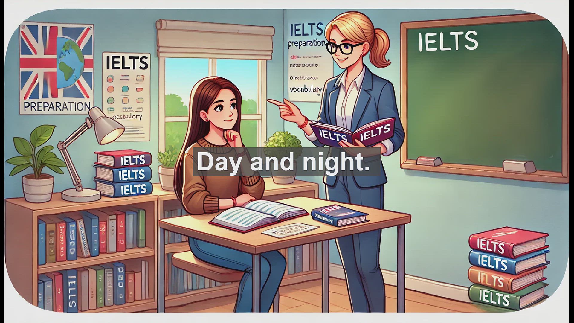 'Video thumbnail for 2500 Must Know IELTS 5.5 Vocabulary - Understanding 'Contrast' for IELTS: Definition, Usage, and Examples'