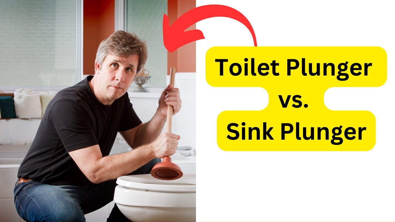 'Video thumbnail for Toilet Plunger vs. Sink Plunger: Which is Right for You?'