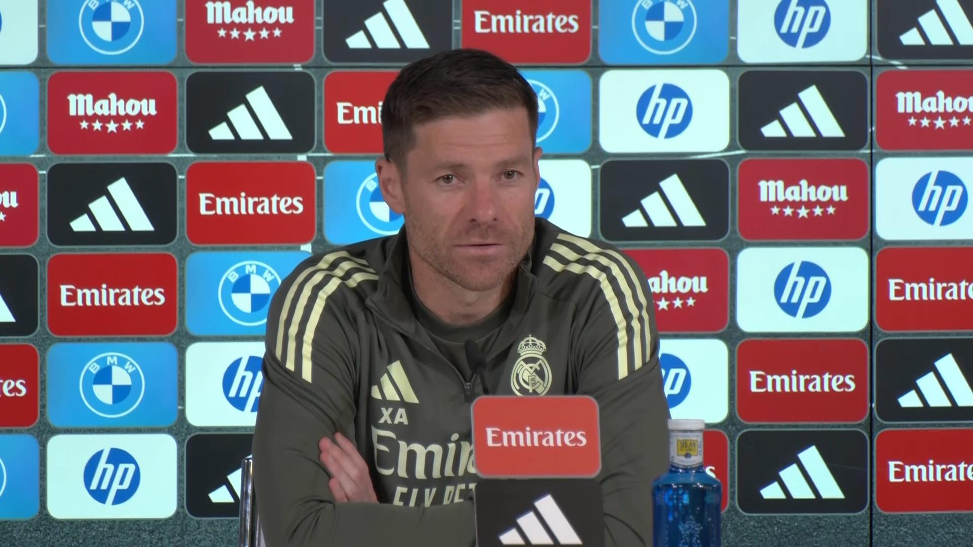 Video thumbnail for ‘I am happy with what he is doing’ – Xabi Alonso on Vinicius role within the team