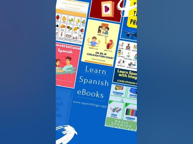Video thumbnail for Learn Spanish for Beginners eBooks https://spanishtogo.app/shop