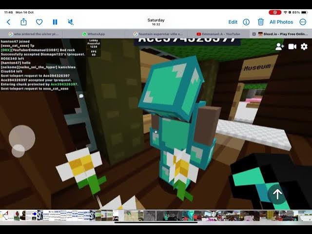 Video thumbnail for Playing with my friends in bloxd.io
