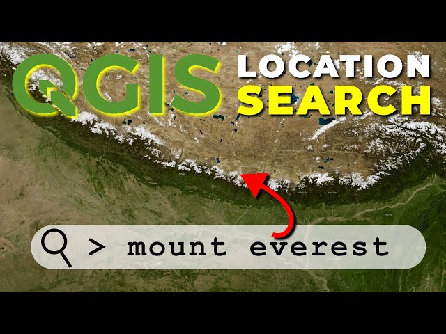 Video thumbnail for QGIS Location Search (this is so POWERFUL!)