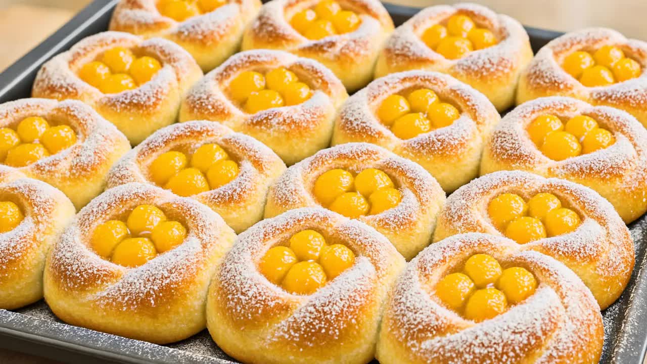 Video thumbnail for These buns will drive you crazy from the first bite! This is a new super easy method!