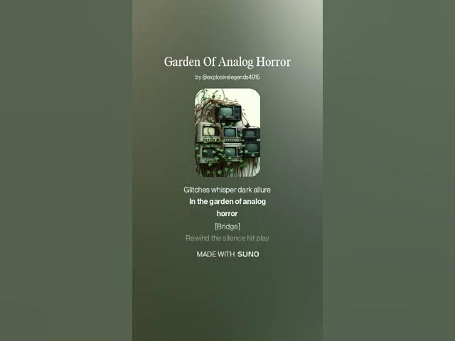 Video thumbnail for Garden O Analog Horror