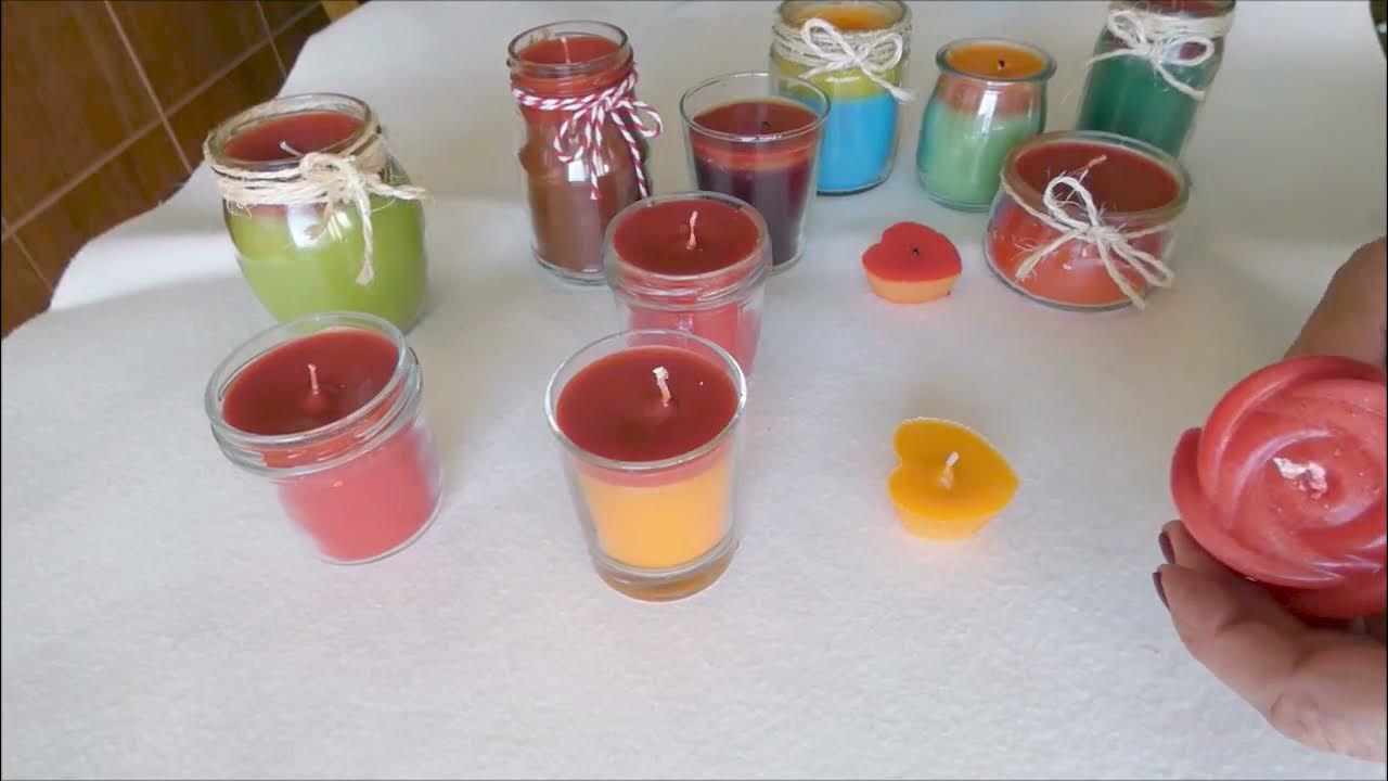 'Video thumbnail for Como fazer velas decorativas e perfumadas (em português PT)'