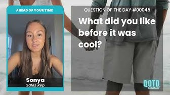 Video thumbnail for Sonya liked Lana Del Rey before it was cool. She's got that Summer Time Sadness!