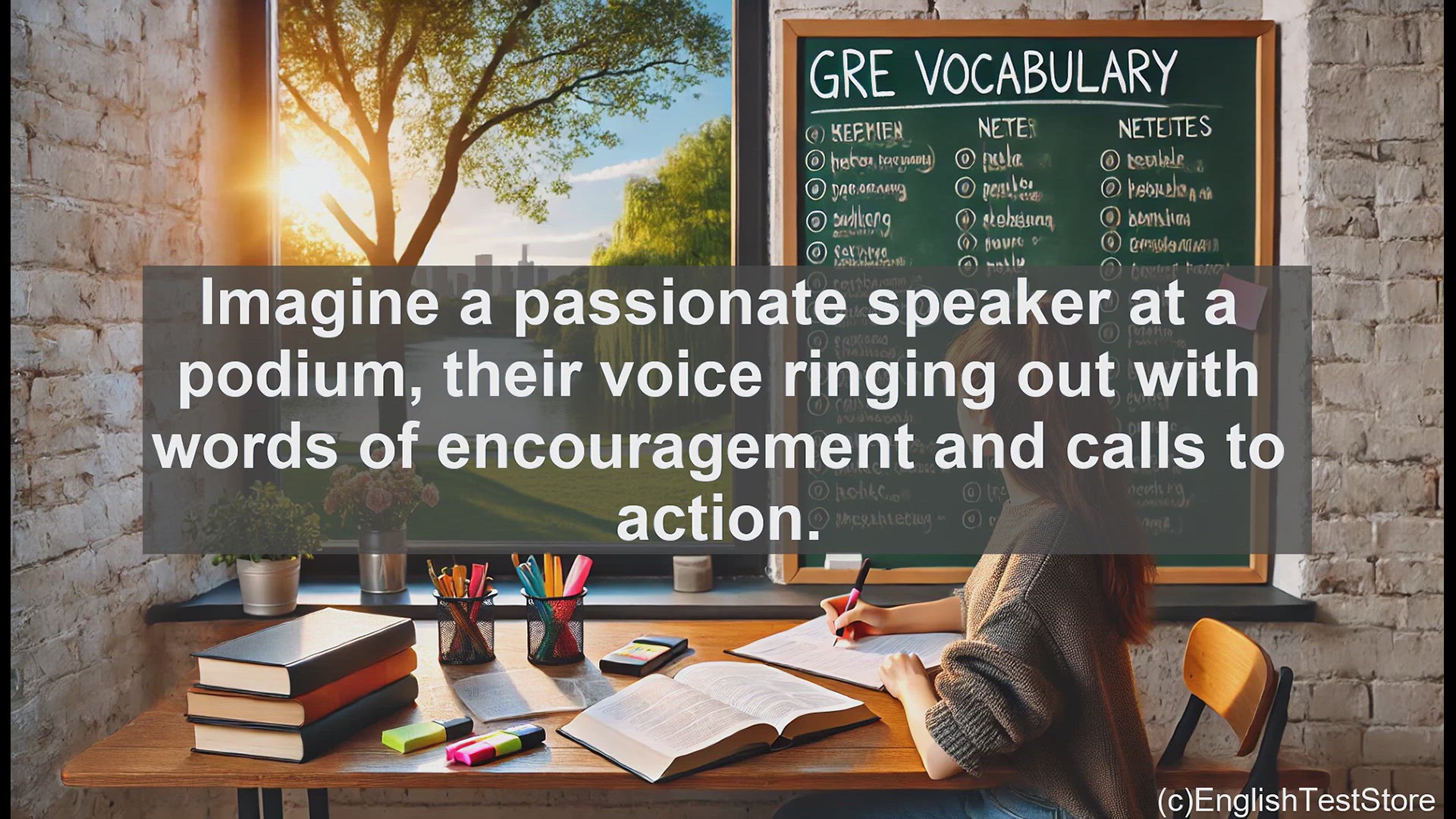 'Video thumbnail for GRE Vocabulary Lesson: The Power of Hortatory Language - Inspiring Action through Persuasive Speech'