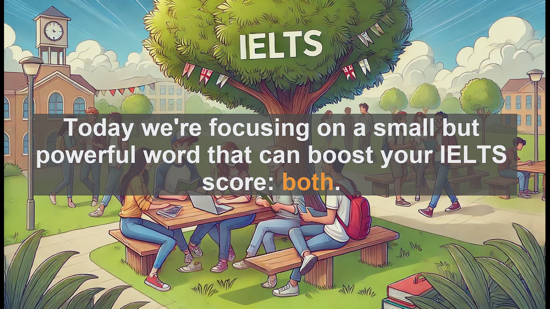 'Video thumbnail for 2500 Must Know IELTS 5.5 Vocabulary - Mastering 'Both' for IELTS Success'