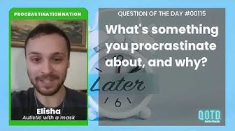 Video thumbnail for Elisha procrastinates everything, big and small!