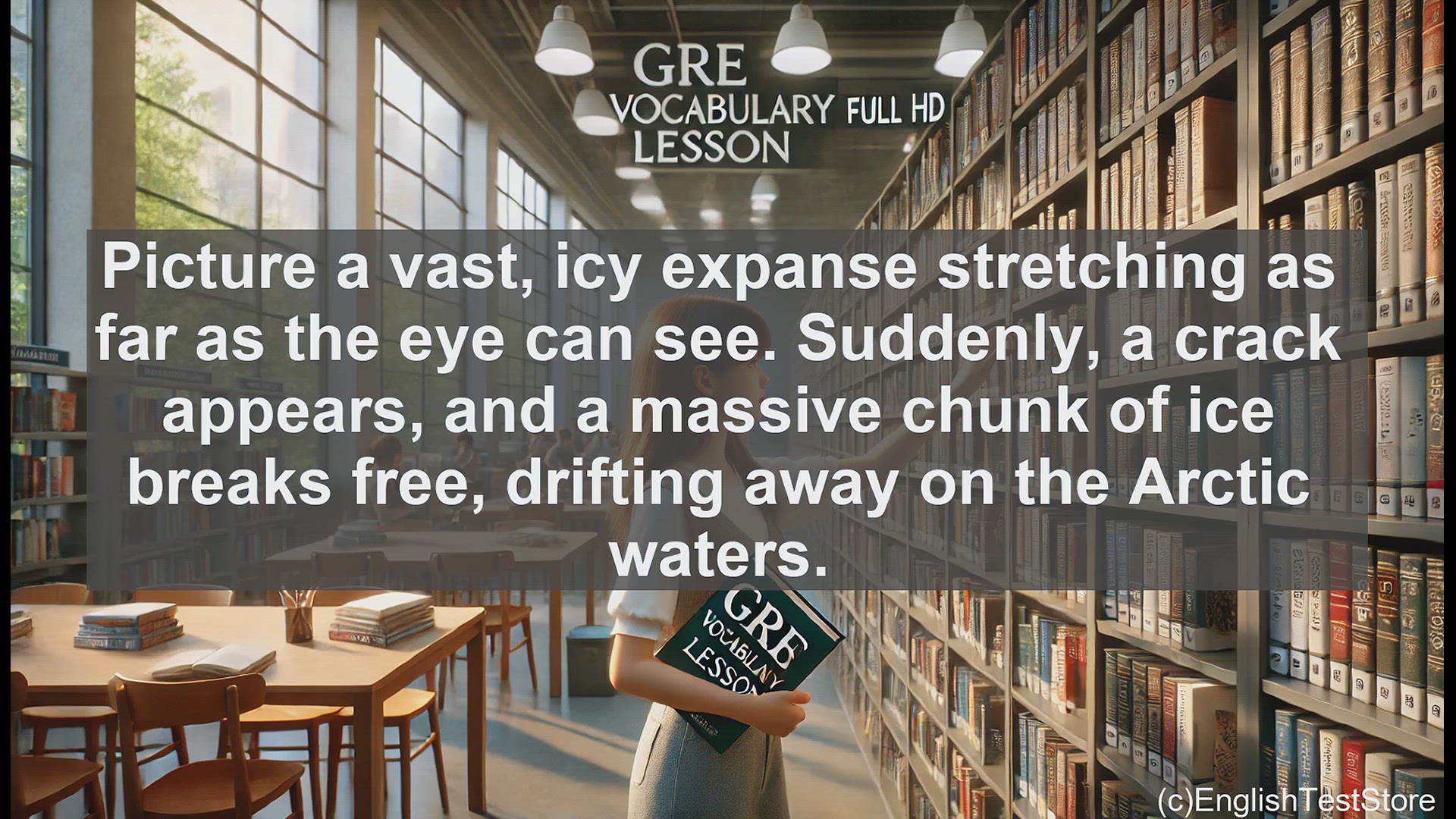 'Video thumbnail for GRE Vocabulary Lesson: Exploring the Icy Realm of Floes - A GRE Vocabulary Lesson'