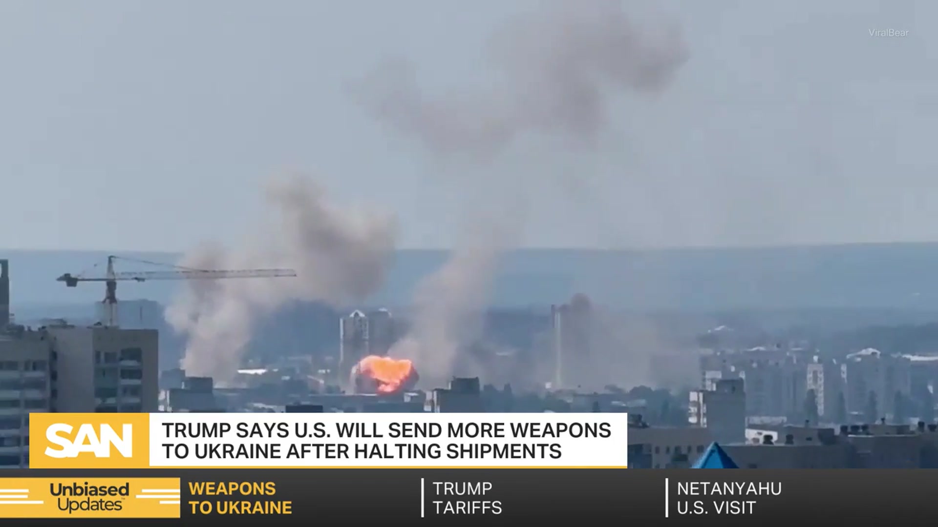 'Video thumbnail for Trump reverses Pentagon pause on Ukraine weapons aid'