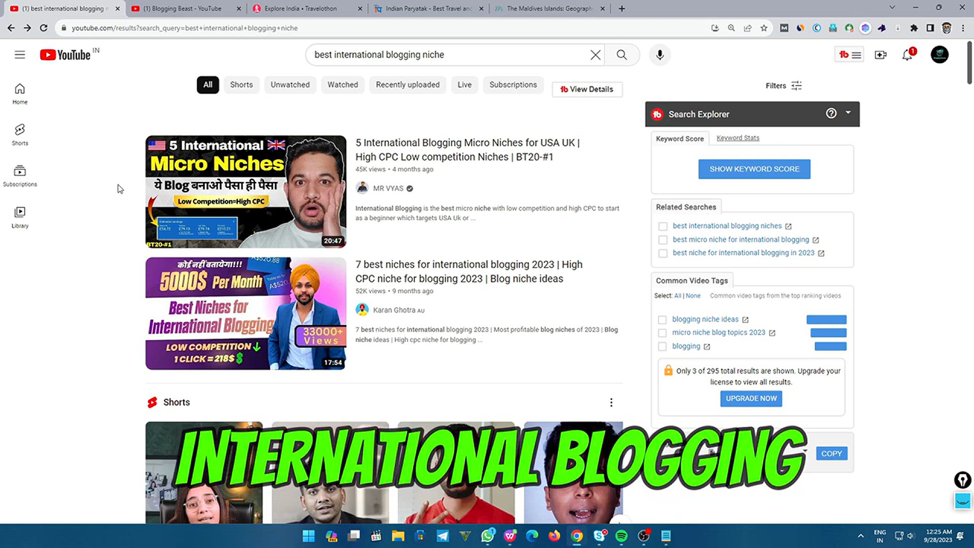 'Video thumbnail for U.S.A Based Micro Niche Travel Blog बनाओ लाखो कमाओ'