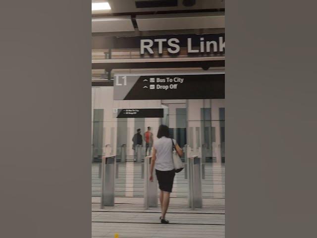Video thumbnail for Rapid Transit System Singapore to Johor Bahru πΆββοΈβ¨ #RTSLink #Singapore #Johor