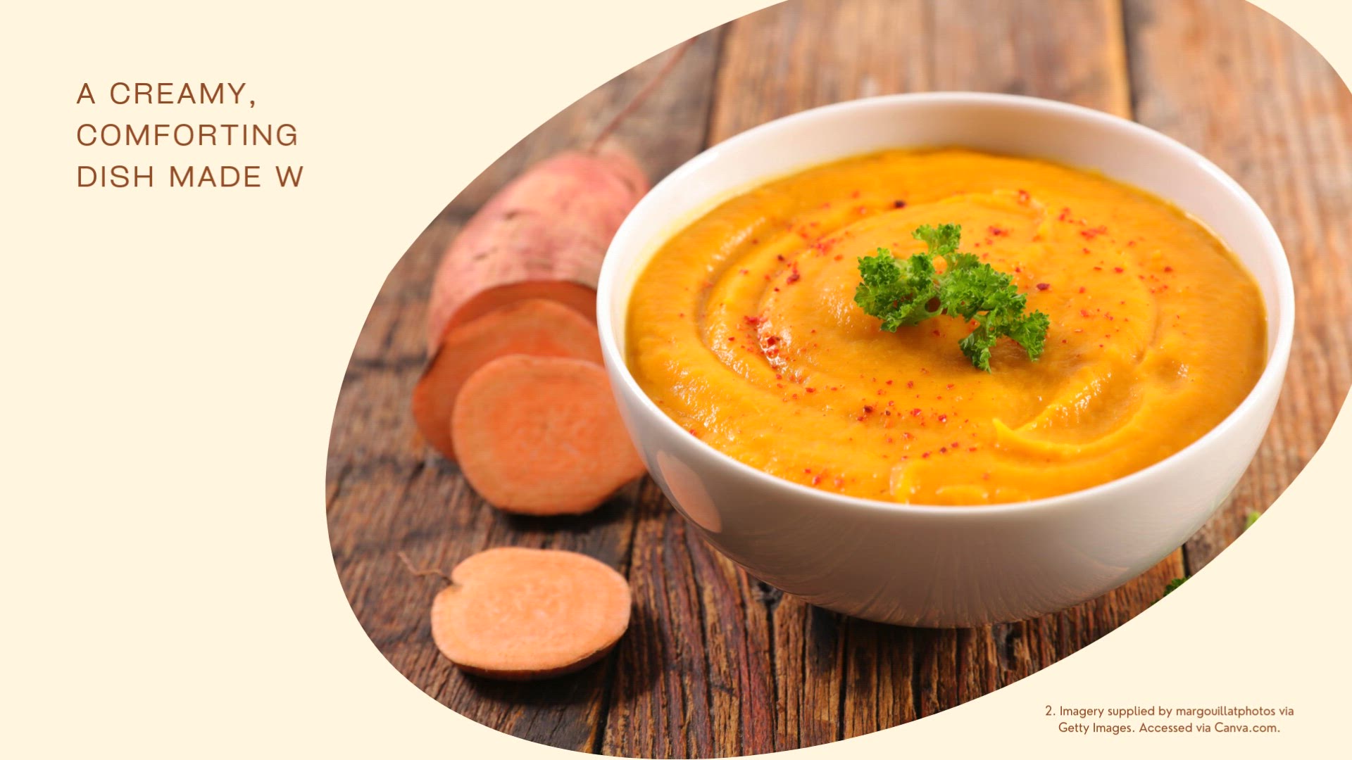 'Video thumbnail for Sweet Potato Soup Recipe'