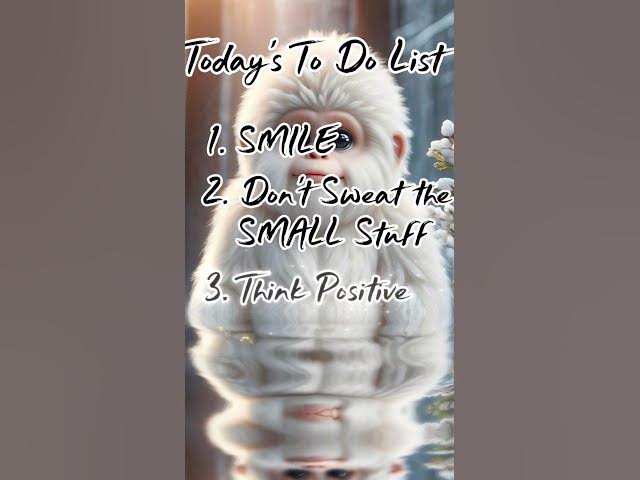 Video thumbnail for What's your to do list!