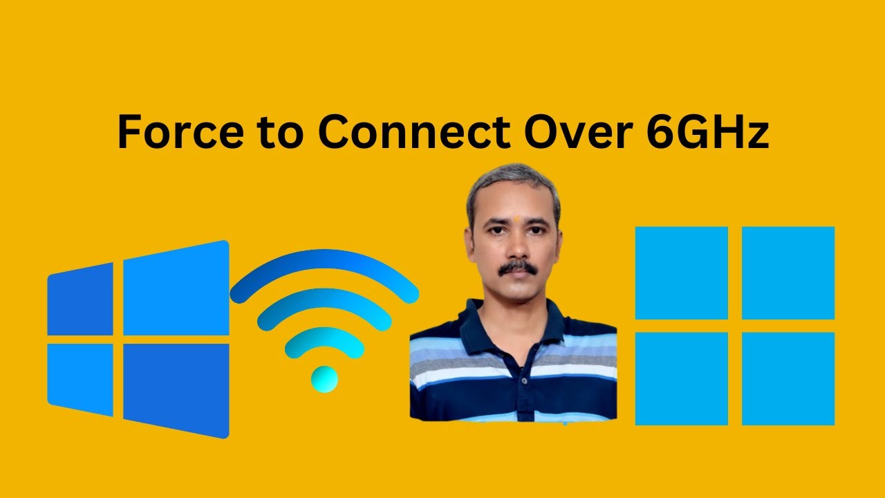 'Video thumbnail for How to Force Wi-Fi to Connect Over 6GHz in Windows 11 or 10 | GearUpWindows Tutorial'