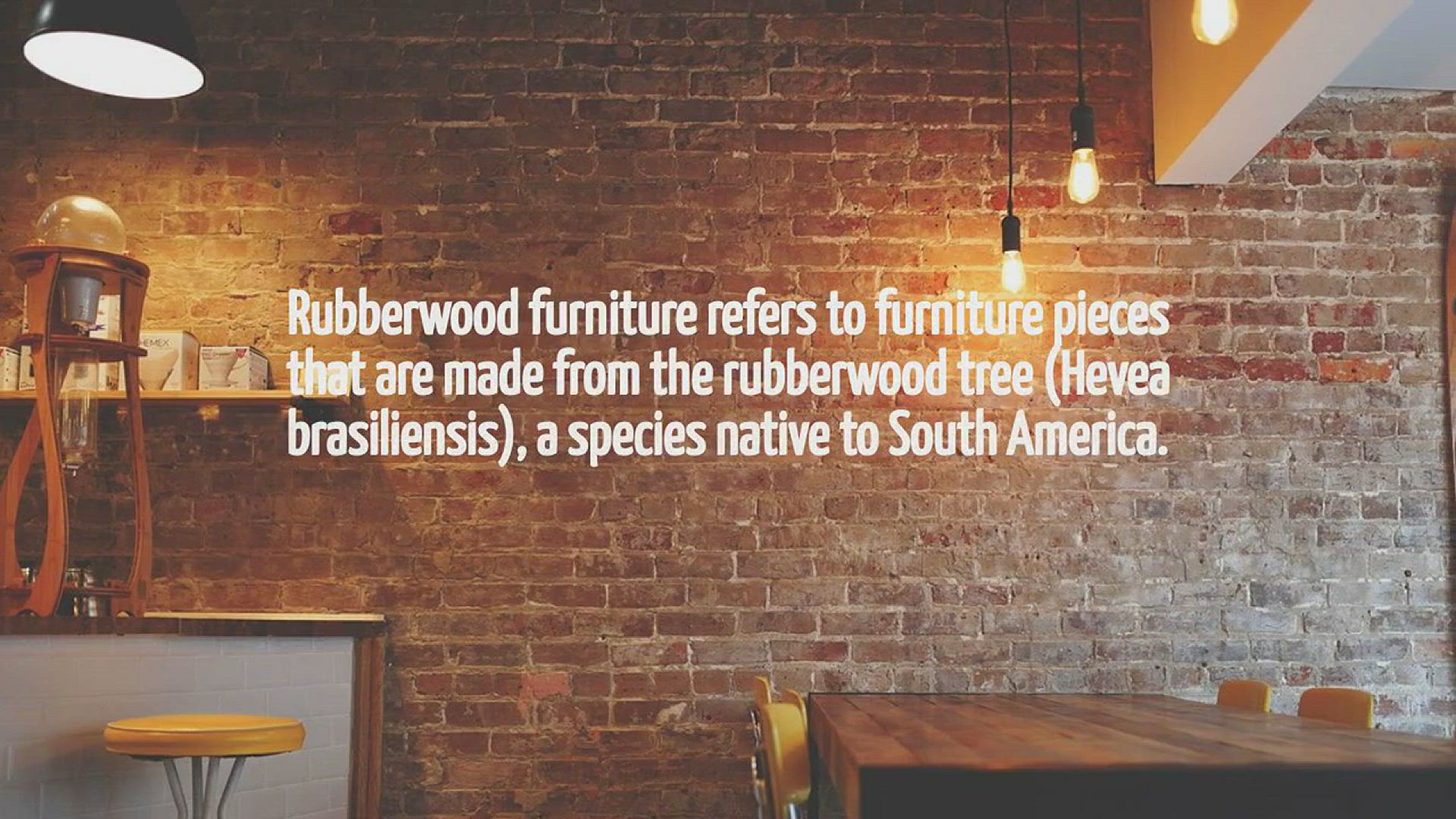 Video thumbnail for What Is Rubberwood Furniture