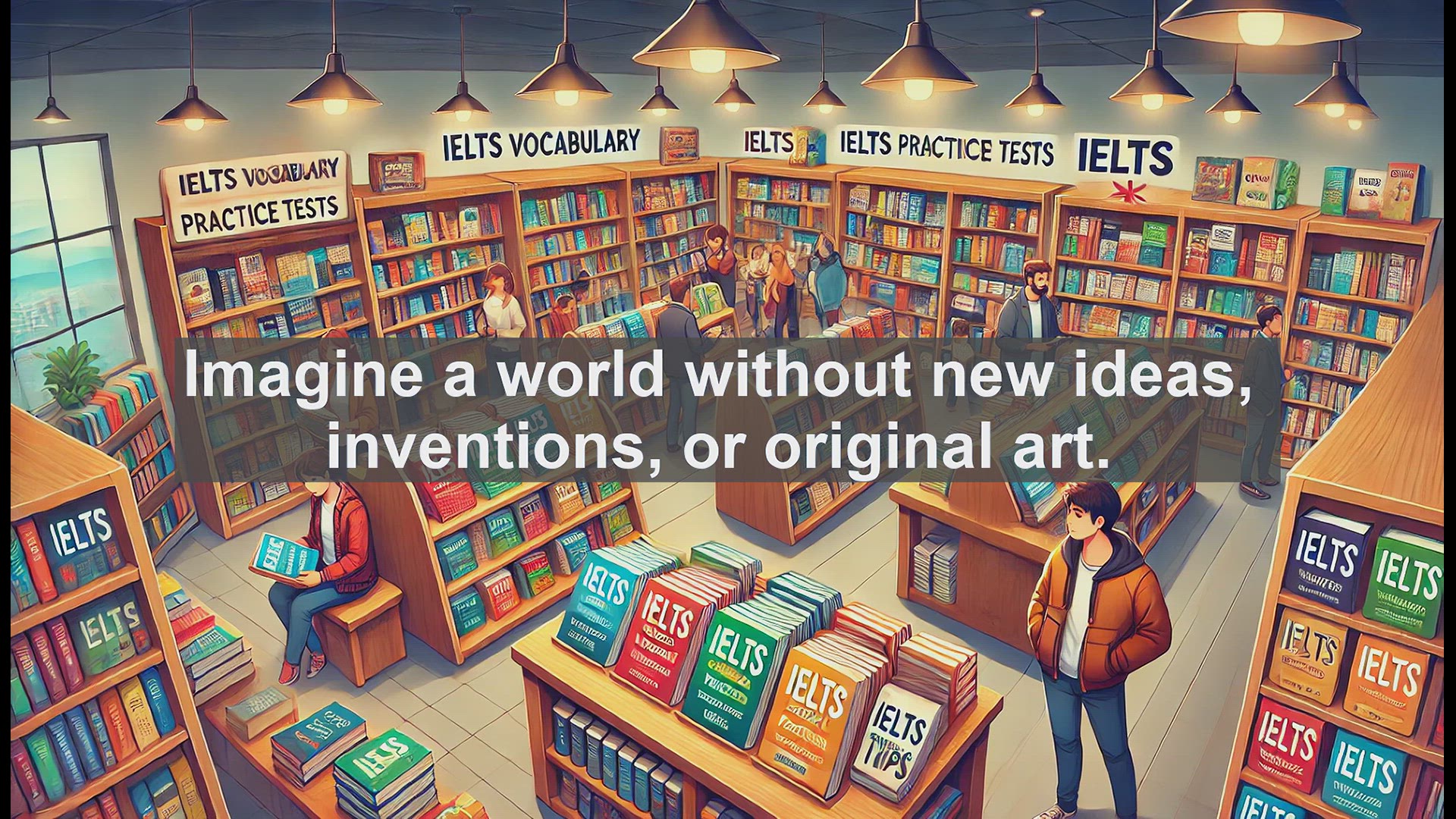 'Video thumbnail for 2500 Must Know IELTS 5.5 Vocabulary - Understanding 'Creative': Essential IELTS Vocabulary'
