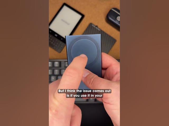 Video thumbnail for Ekster Cardholder Pro MagSafe: Front vs Back Pocket!