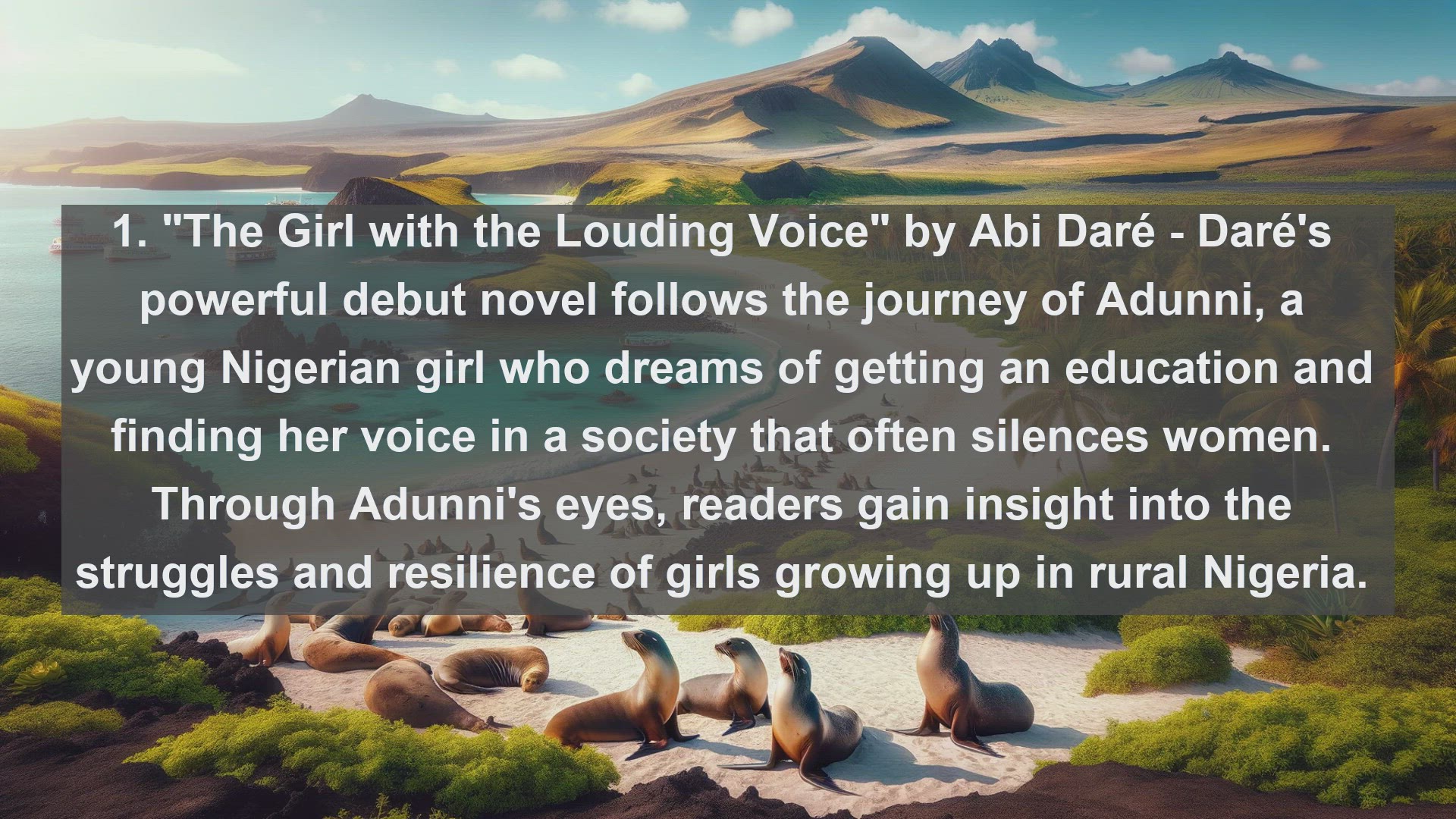 'Video thumbnail for Top 10 African Memoirs by Women'