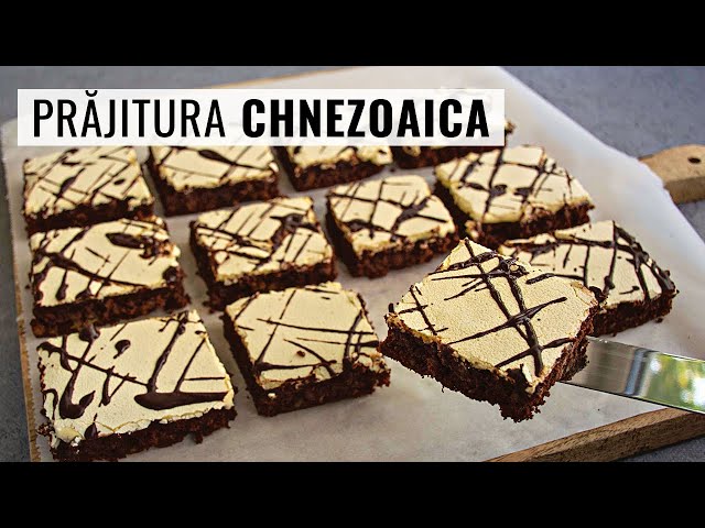 'Video thumbnail for E gata într-o oră! Prăjitura Chinezoaica cu glazură de gălbenuș și blat cu nucă | Bucate Aromate'