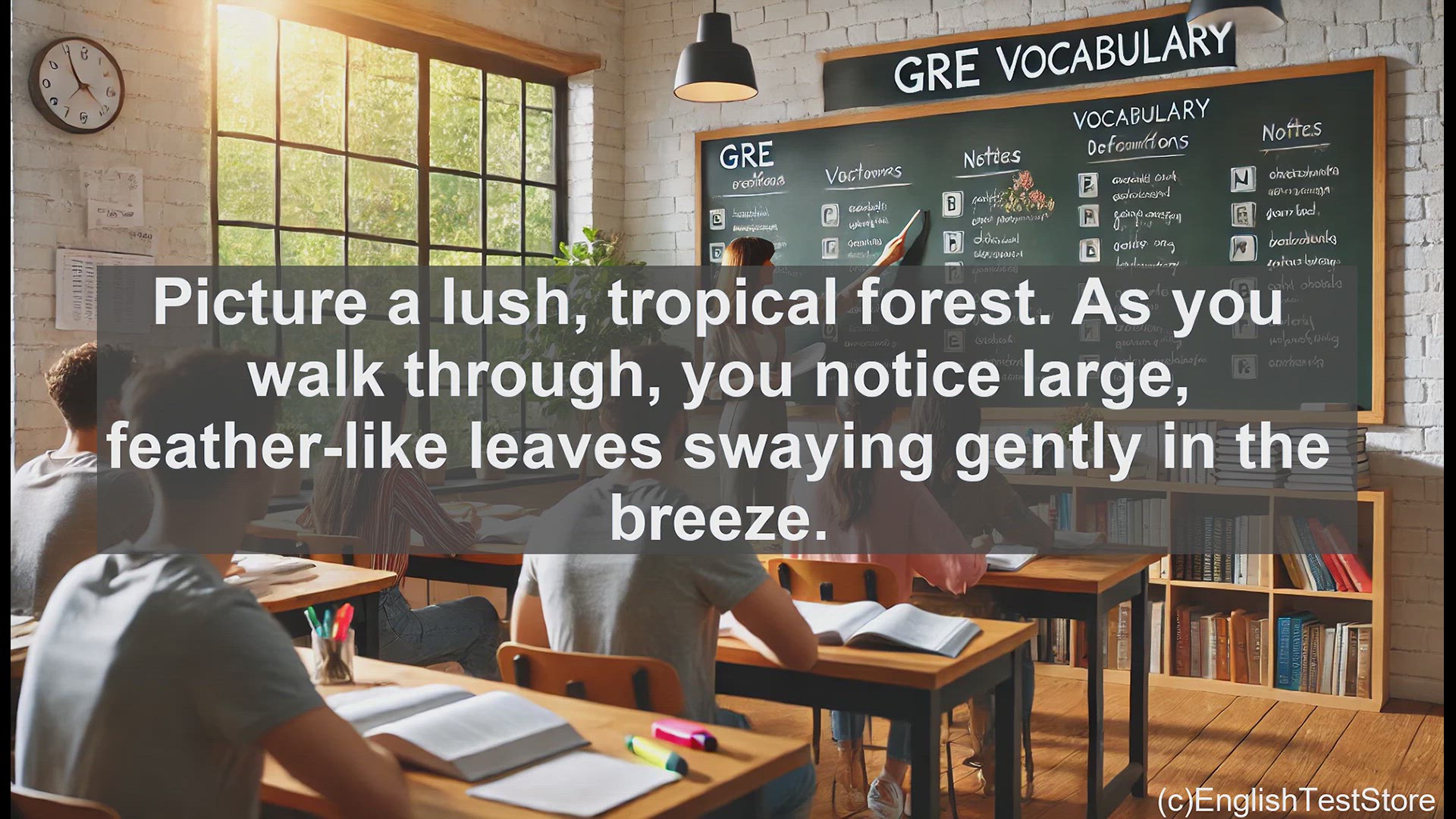 'Video thumbnail for GRE Vocabulary Lesson: Exploring the Botanical Term 'Frond''