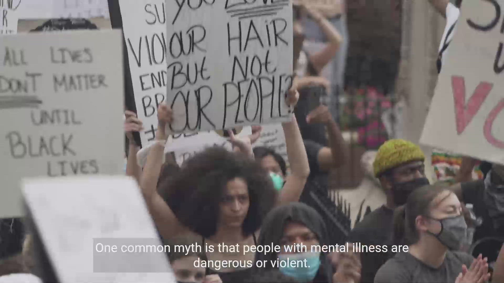 'Video thumbnail for Debunking Myths About Mental Illness'