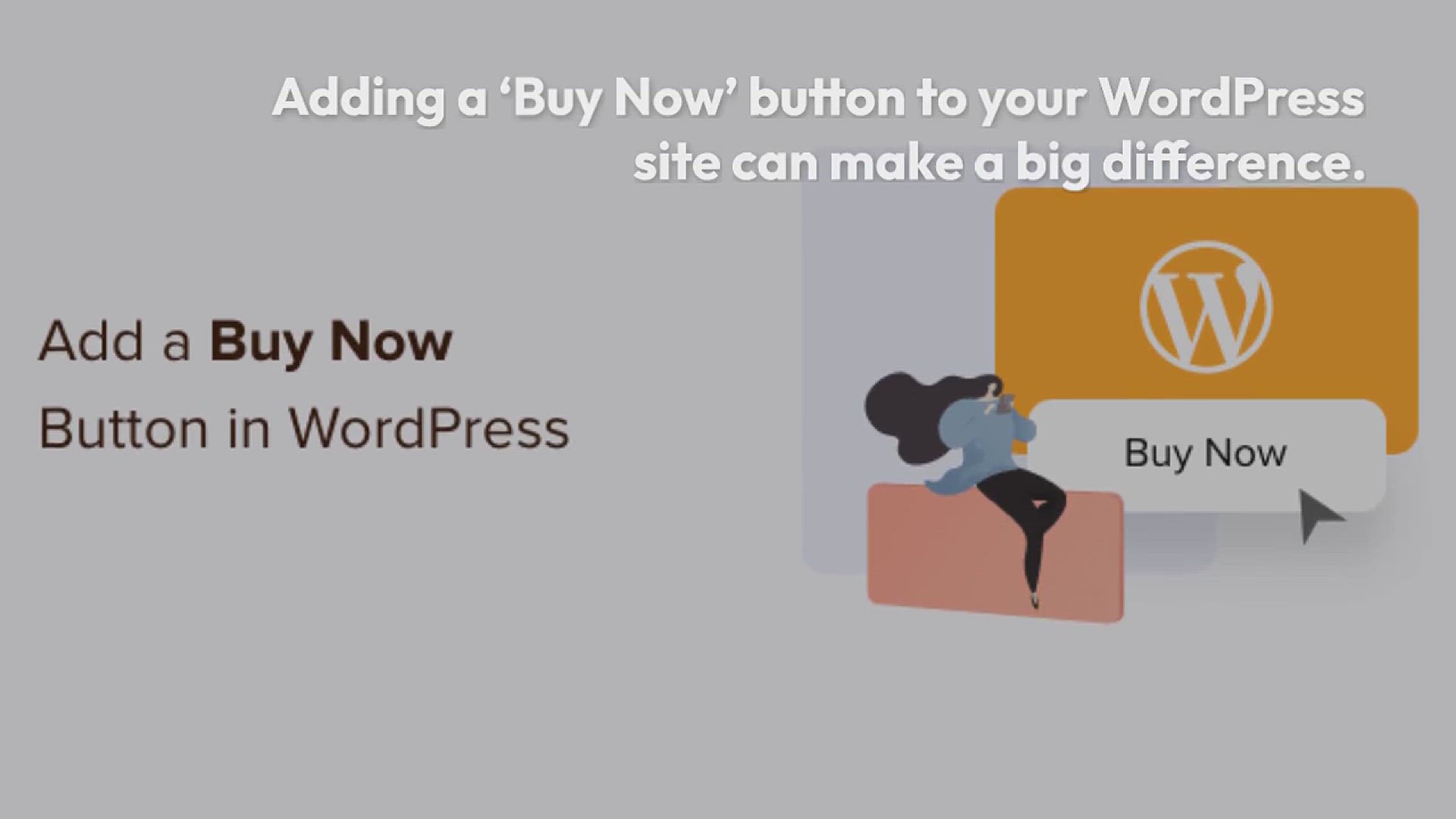'Video thumbnail for How to Add a Buy Now Button in WordPress (3 Easy Methods)'