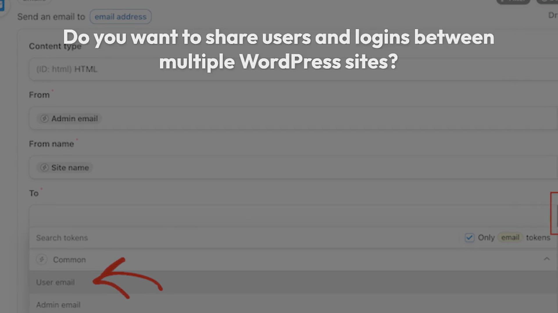 'Video thumbnail for How to Share Users and Logins Between Multiple WordPress Sites'