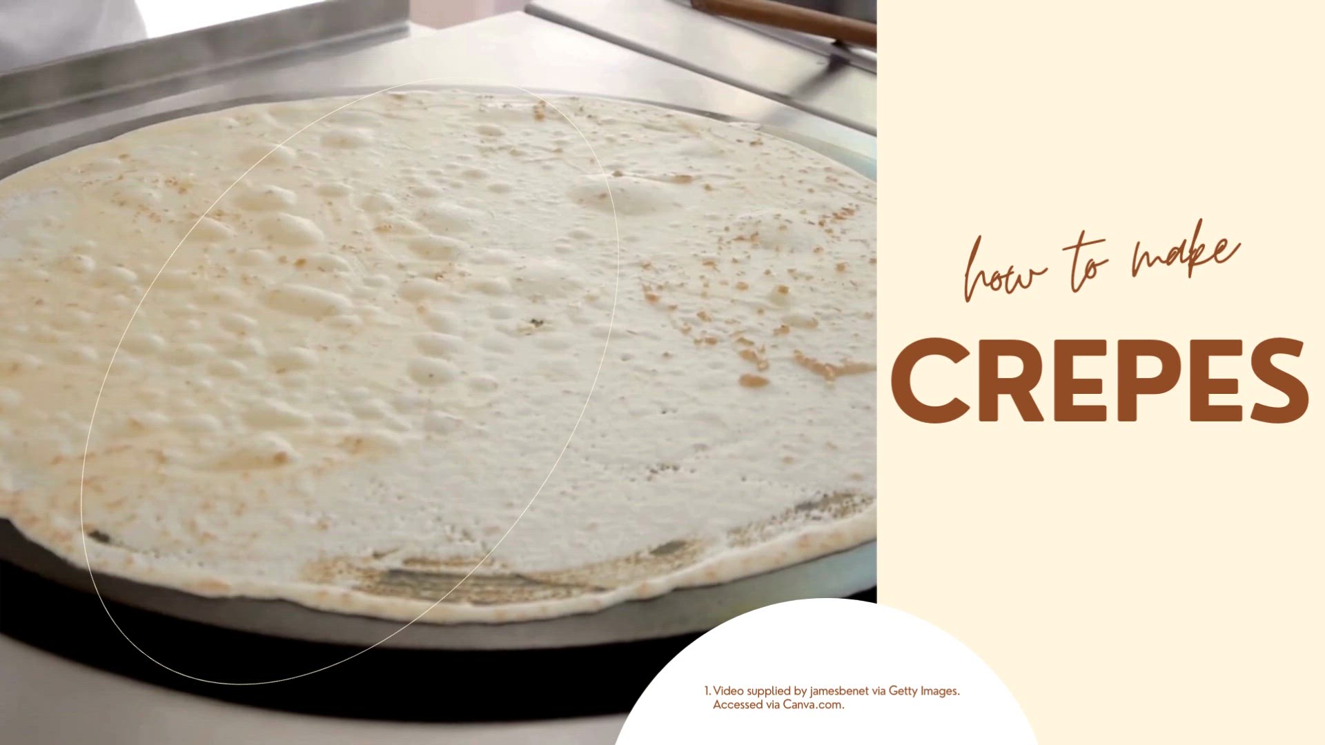 'Video thumbnail for Crepe'