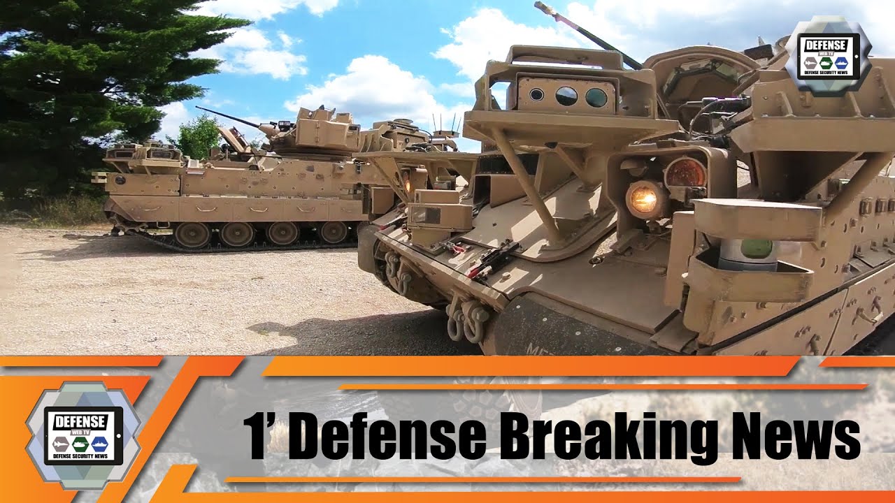 'Video thumbnail for U.S. Army GVSC and NGCV CFT conducting Robotic Combat Vehicle Soldier Operational Experiment'
