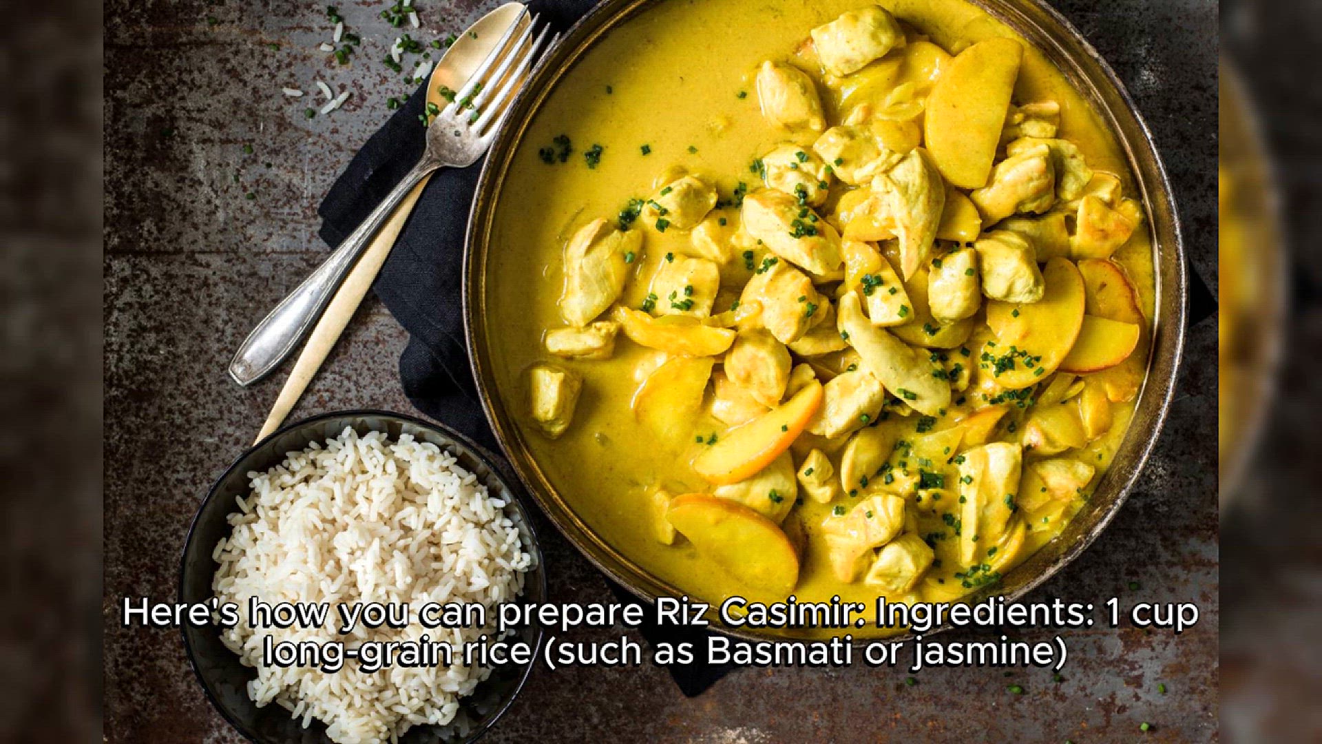 Video thumbnail for Riz Casimir Recipe