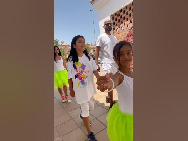 Video thumbnail for Walking in chiclana Spain ! Kids Club #family #fun #dance #jesus #family #travel