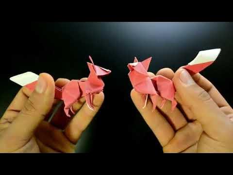 'Video thumbnail for Como fazer Raposa - Origami nível médio'