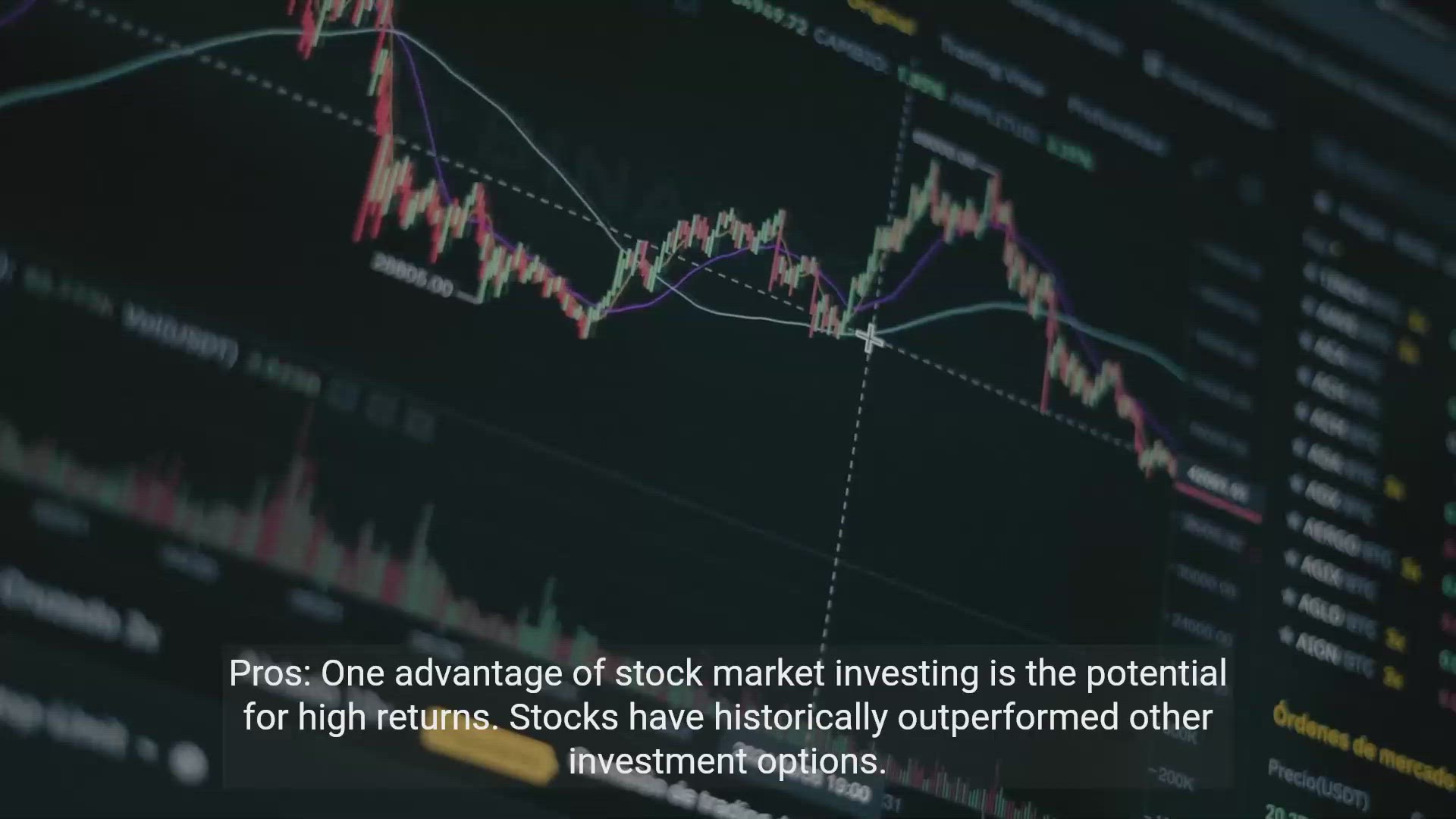 'Video thumbnail for Pros and Cons of Stock Market Investing '