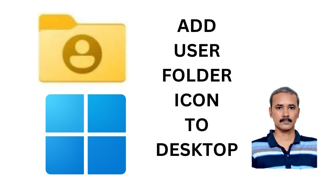 'Video thumbnail for How to Make the User Folder Icon Appear on Windows 11 Desktop | GearUpWindows Tutorial'