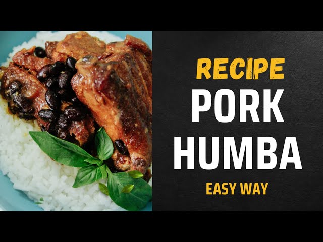 Video thumbnail for RECIPE : Pork Humba (Easy Way)