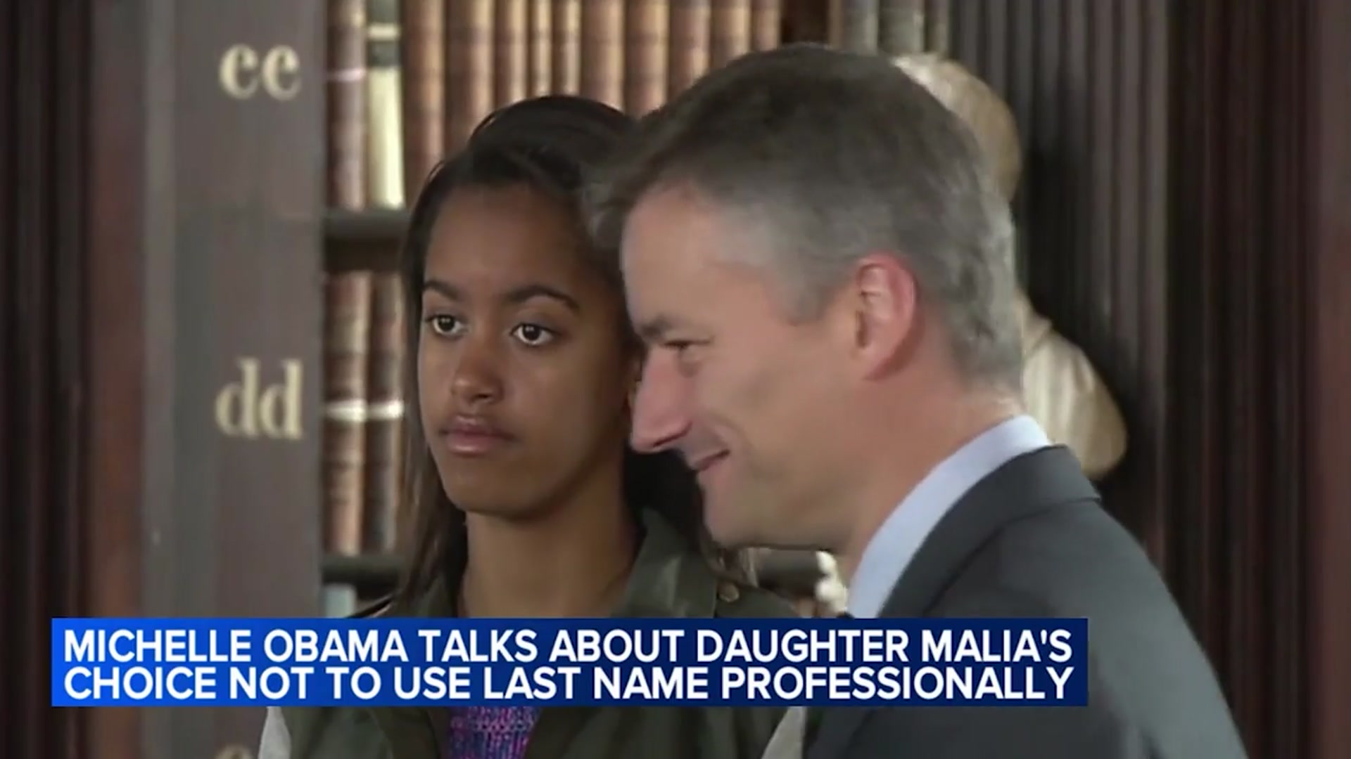 'Video thumbnail for Michelle Obama Can't Hide Her Salty Attitude About Malia'