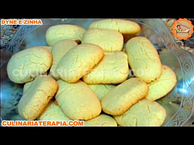 'Video thumbnail for Biscoito Maizena Amido de Milho Caseiro, receita tradicional que derrete na boca - Dyne e Zinha'