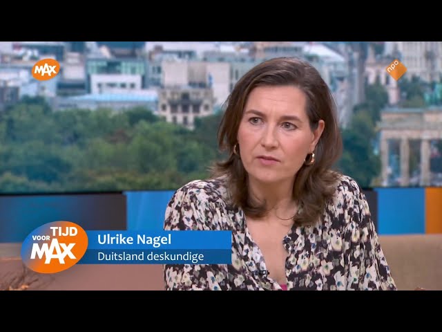 'Video thumbnail for 2025-02-24 Ulrike Nagel bij Tijd voor Max - over de uitslag van de Duitse parlementsverkiezingen'