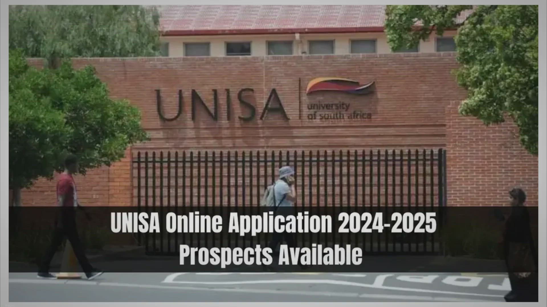Video thumbnail for UNISA Online Application 2024-2025 Prospects Available