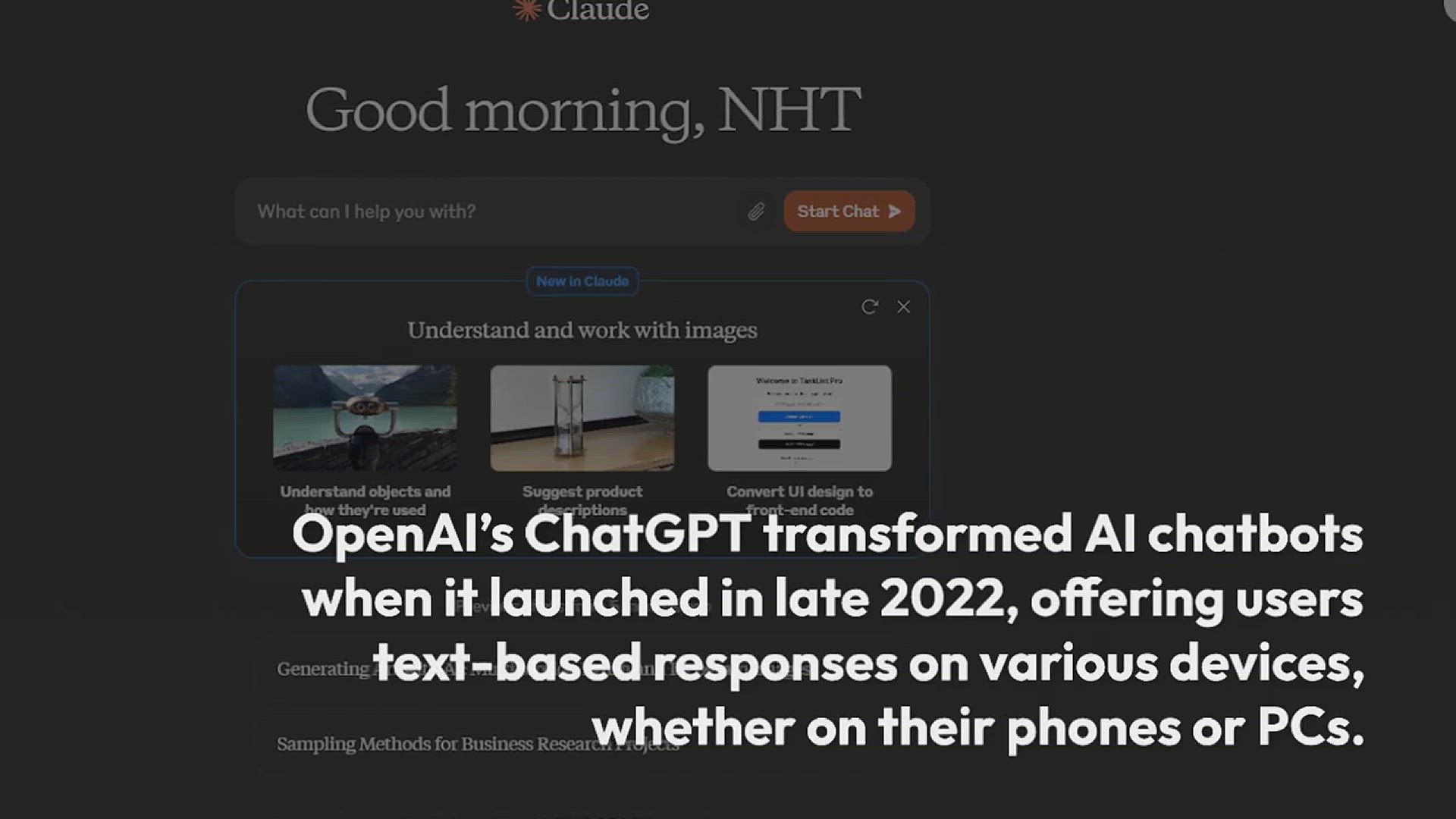 'Video thumbnail for 5 Best ChatGPT Alternatives to Try in 2024'