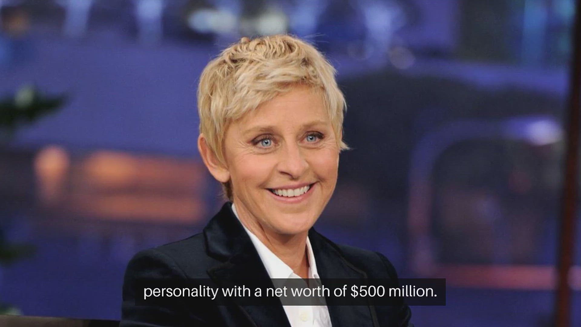 'Video thumbnail for Ellen DeGeneres Net Worth'