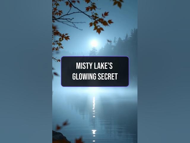 Video thumbnail for Discover Misty Lake's glowing mystery! #MistyLake #FunFact #Bioluminescence