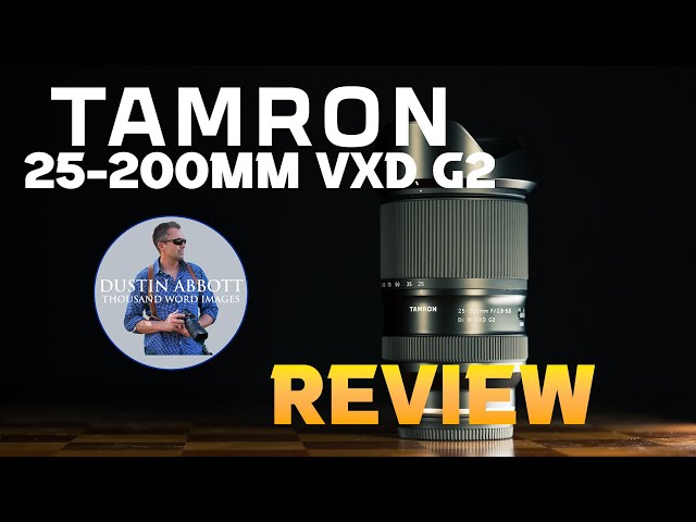 Video thumbnail for Tamron 25-200mm F2.8-5.6 VXD Review:  The Superzoom to Buy!
