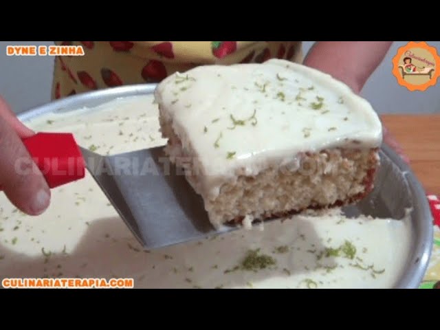 'Video thumbnail for 🍋Bolo Fofinho Mousse de Limão uma sobremesa fácil e rápida para qualquer ocasião.'