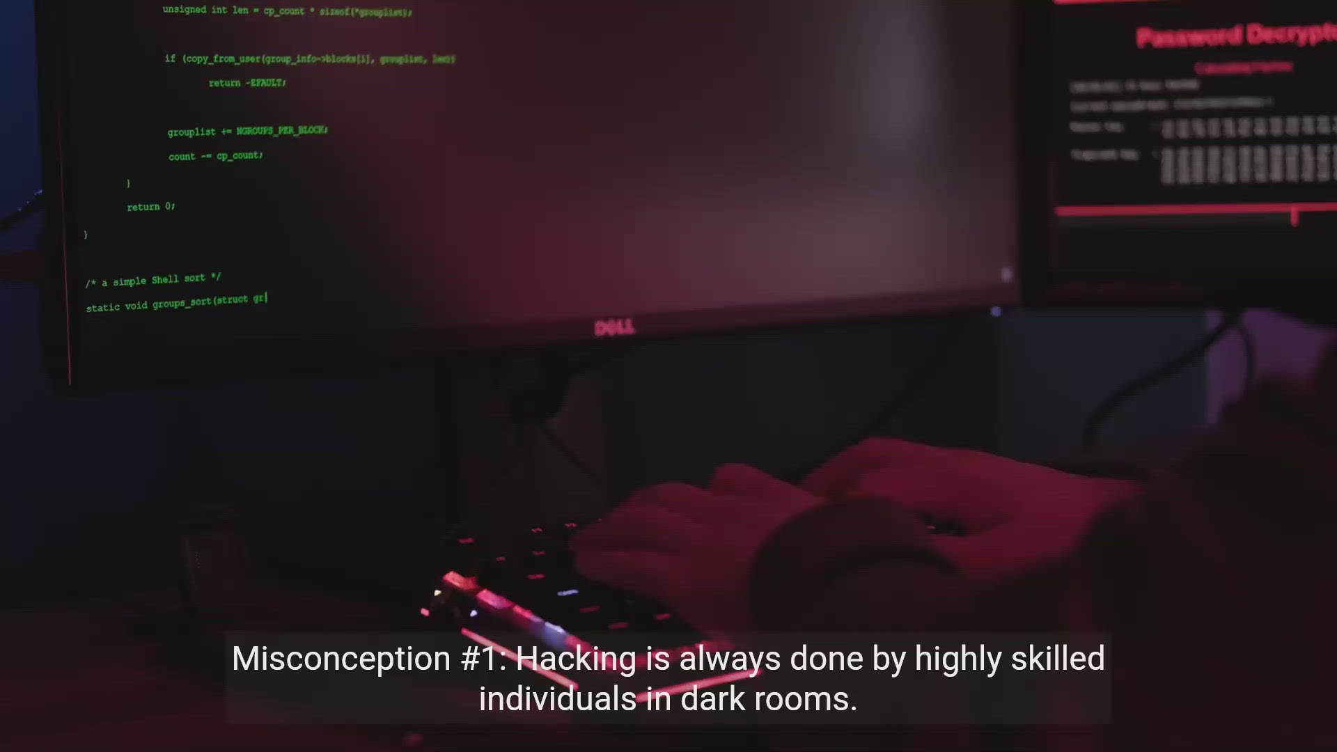 'Video thumbnail for Hacking Myths'