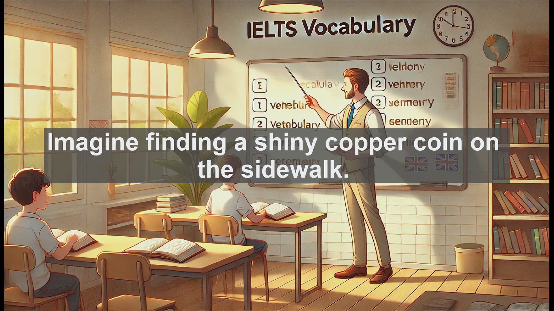 'Video thumbnail for 2500 Must Know IELTS 5.5 Vocabulary - What Is a Penny? Understanding the Smallest Coin in English'