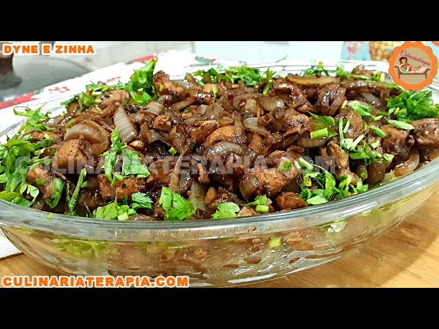'Video thumbnail for Frango Acebolado com Batata Doce Cozida no Vapor - Refeição Completa Para seu Jantar e Almoço'